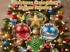 Játék Karácsonyi díszek Jigsaw Puzzle online