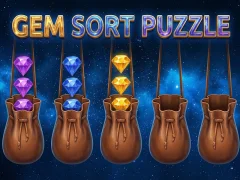 Játék Gem Sort Puzzle online