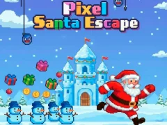Játék Pixel Santa Escape online