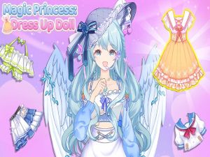 Játék Magic hercegnő öltözködési baba online