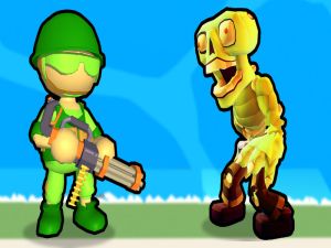 Játék A Stickman Zombie megsemmisítése online