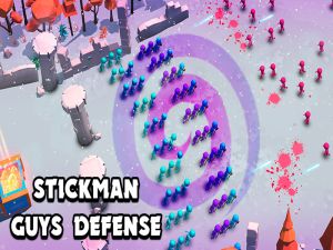 Játék Stickman srácok védelme online
