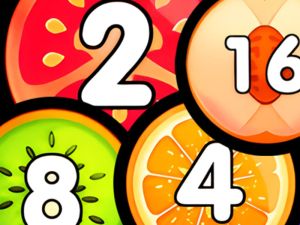 Játék Egyesítse a Balls Shooter 2048 Connect Fruits online