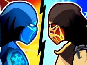 Játék Stickman Kombat 2d online