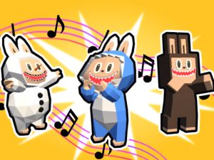 Játék Musical Labubu: Készítsen dallamot online