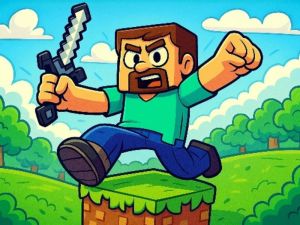 Játék Minecraft parkour próbák online
