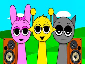 Játék Sprunki Monster Music Beats online