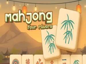 Játék Mahjong Four Rivers online