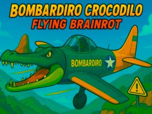 Játék Bombardiro Crocodilo repülő agyrot online