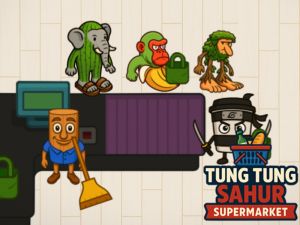 Játék Tung Tung Sahur szupermarket online