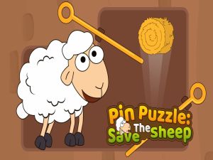 Játék Pin puzzle mentse el a juhokat online