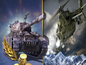 Játék A háború stratégiája. Tartályok és helikopterek online