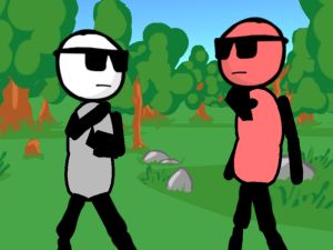 Játék Stickman Gun- Kevesebb harc online