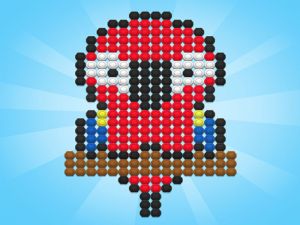 Játék Színes anyák és csavarok puzzle online