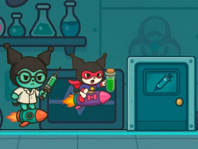 Játék Kitty Kuro Lab Escape online