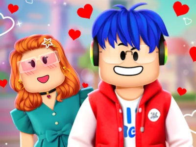 Játék Roblox pár Öltöztesd fel online