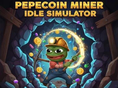 Játék Pepecoin Miner Idle Simulator online
