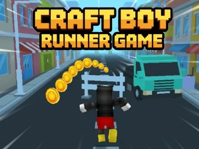 Játék Craft Boy Runner játék online