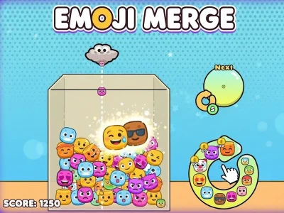 Játék Emoji Merge online