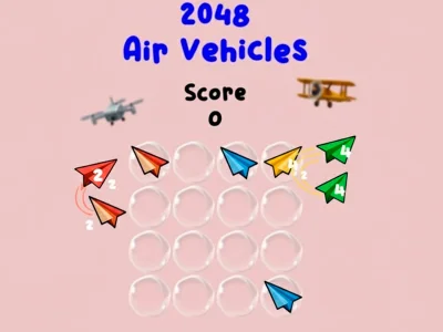 Játék 2048 légi járművek online