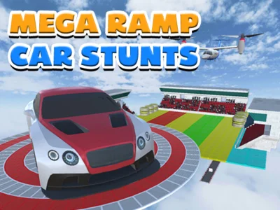 Játék Extrém Mega Ramp autó mutatványok online