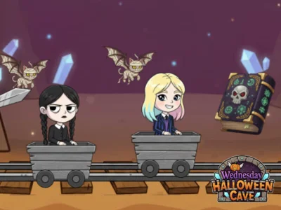 Játék Szerda Halloween-barlang online