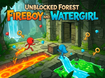 Játék Feloldott Forest Fireboy és Watergirl blokkolása online