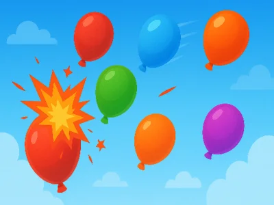 Játék Léggömb pop őrület online