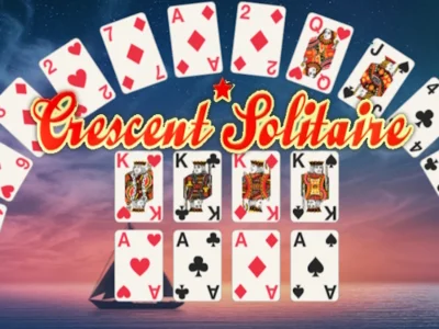 Játék Crescent Solitaire online