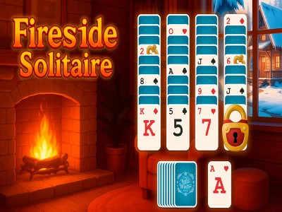 Játék Fireside Solitaire online