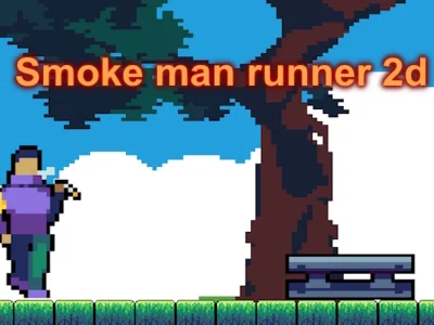 Játék Smoke man runner 2d online