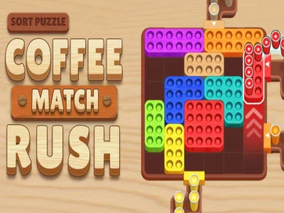 Játék Kávé-mérkőzés rohanás: A puzzle rendezése online