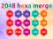 Játék 2048 Hex Chain Merge online