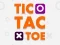 Játék Tic Tac Toe Arcade online