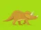 Játék Aranyos dinoszauruszok színezése online