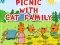 Játék Piknik a macsk családdal online