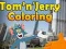Játék Tom és Jerry színező online