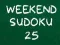 Játék Hétvégi Sudoku 25 online