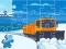 Játék Téli Teherautók: Puzzle online