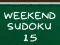 Játék Hétvégi Sudoku 15 online