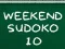 Játék Hétvégi Sudoku 10 online