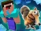 Játék Noob Parkour: Hó Kor online