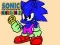 Játék Sonic színezőkönyv online