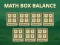 Játék Matematikai doboz egyensúly online Játék Matematikai doboz egyensúly online