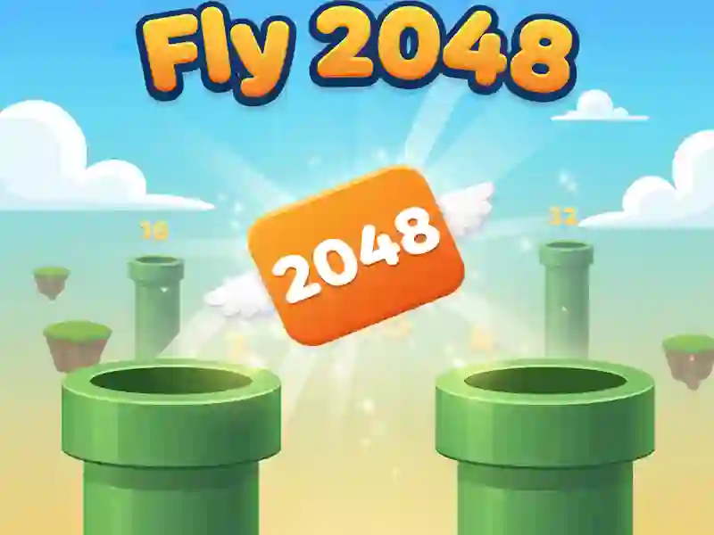 Játék Fly 2048 online