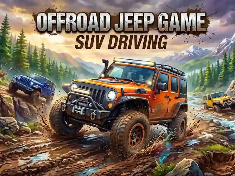 Játék Offroad Jeep Game SUV Driving online