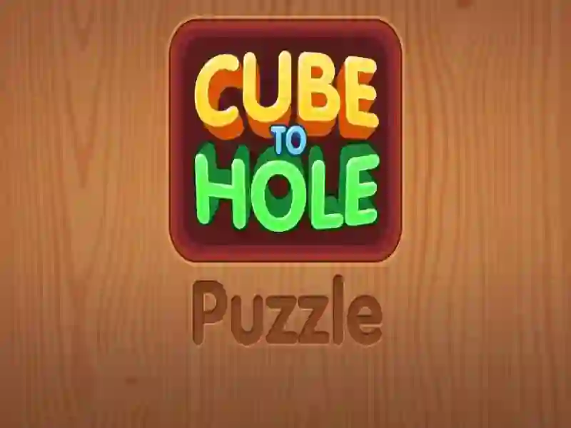 Játék Kocka a lyukú puzzle-hez online