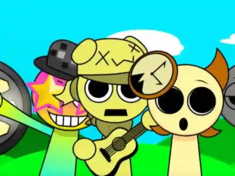 Játék Sprunki minden bónusz online