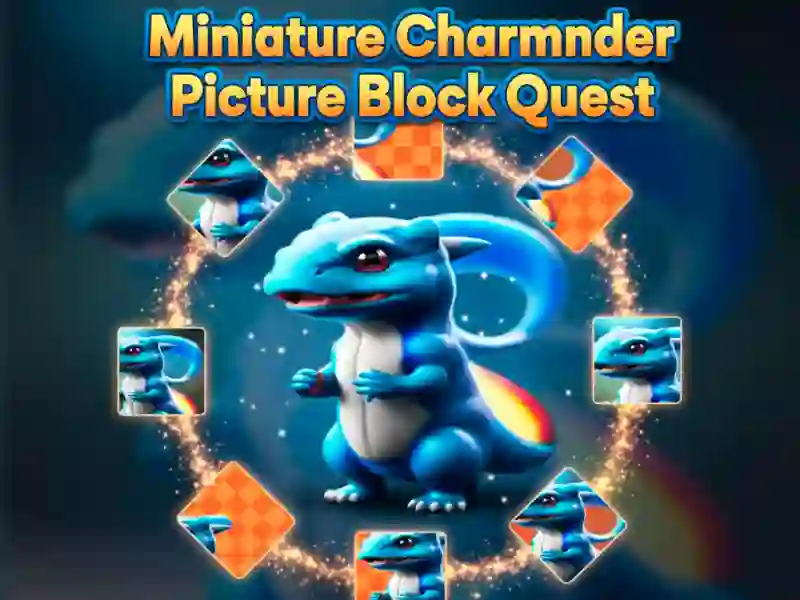 Játék Miniatűr Charmander képblokk küldetés online