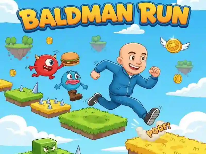 Játék Baldman Run online